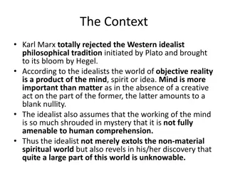 Marx's Materialism: Unique Perspectives on Reality