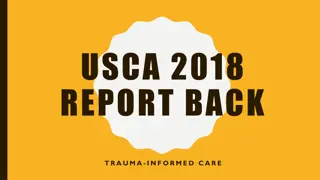 USCA 2018  REPORT BACK