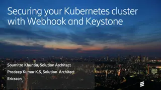 Securing Your Kubernetes Cluster with Webhook and Keystone
