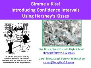 Introduction to Confidence Intervals Using Hershey's Kisses