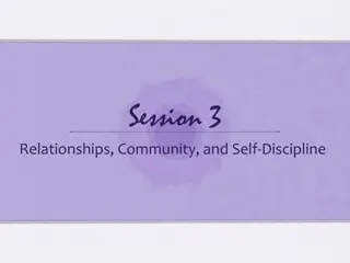 Nurturing Relationships and Building Discipline