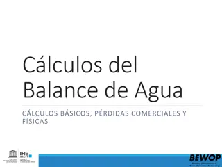 Basic Water Balance Calculations