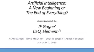 Artificial Intelligence: A New Beginning or The End of Everything?