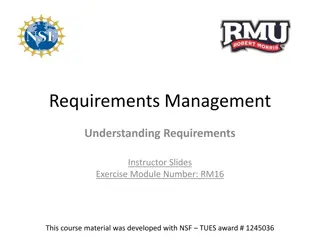 Effective Requirements Analysis for Software Development