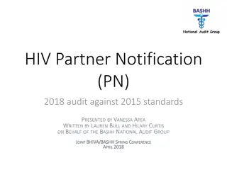 HIV Partner Notification 2018 Audit Comparison