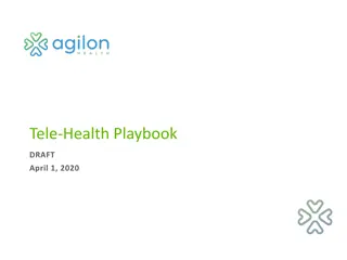 Tele-Health Playbook Overview