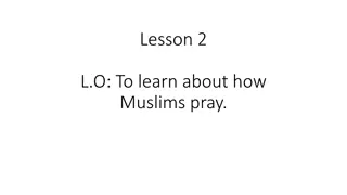 Learning to Pray in Islam: The Five Daily Prayers