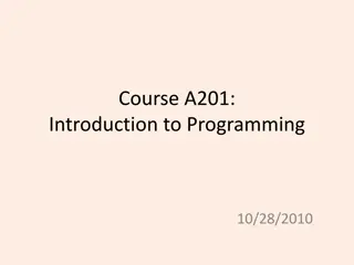 Introduction to Programming: Lists, Indexing, and Methods