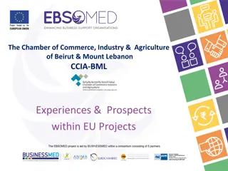 CCIA-BML Experiences & Prospects within EU Projects