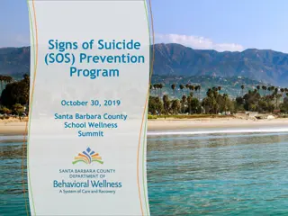 Suicide Prevention Program at Santa Barbara County School