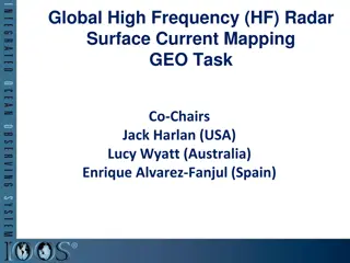 Global High-Frequency Radar Surface Current Mapping Task