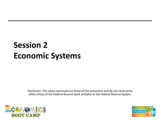 Economic Systems Overview and Characteristics