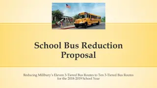 School Bus Reduction Proposal in Millbury