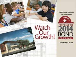 Bond Oversight Committee 2014 Bond Program