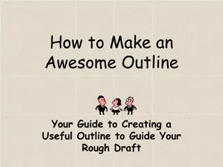 Guide to Creating a Useful Outline