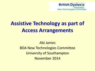 Assistive Technology as part of  Access Arrangements