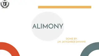 ALIMONY