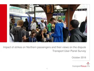 Impact of Strikes on Northern Passengers' Views