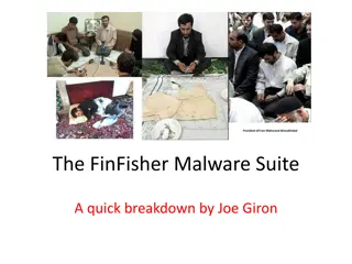 Insight into FinFisher Malware Suite