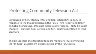 Protecting Community Television Act
