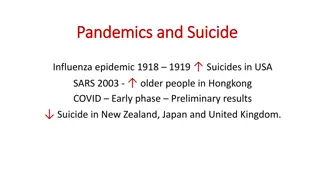Pandemics and Suicide