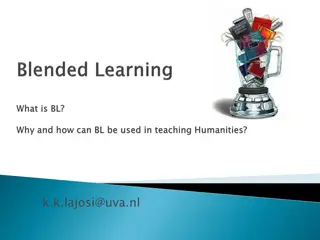 Blended Learning Practices in Education