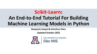 Scikit-Learn Tutorial for Building Machine Learning Models in Python