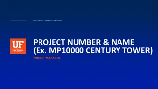 Project Committee Meeting Presentation Template