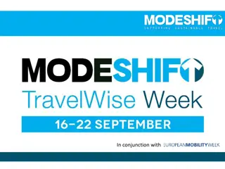 Modeshift TravelWise Week in Conjunction with Controlled