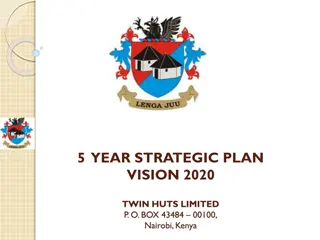 Twin Huts Limited - Strategic Plan Overview