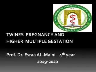 Multiple Gestation in Pregnancy