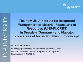 UNU-FLORES: Integrated Management of Material Fluxes and Resources