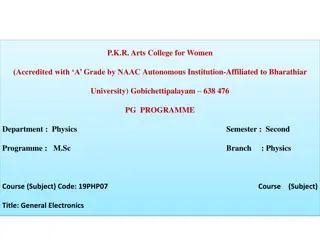 P.K.R. Arts College for Women - Autonomous Institution Affiliated to Bharathiar University