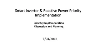Smart Inverter Implementation in Industry