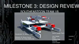 MILESTONE 3: DESIGN REVIEW