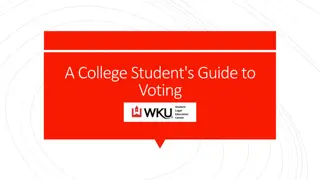 College Student's Guide to Voting