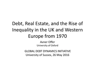 Rise of Inequality in UK and Western Europe