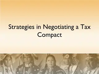 Strategies in Negotiating a Tax Compact