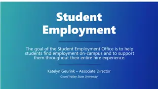 Student Employment at GVSU - Your Path to On-Campus Jobs