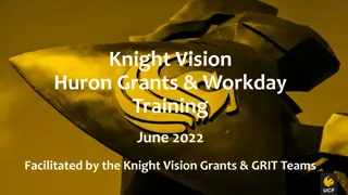 Knight Vision Huron Grants & Workday Training