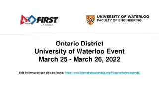 University of Waterloo Event Information
