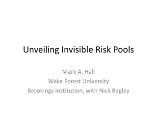 Revealing Invisible Risk Pools in Small Group Markets