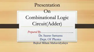 Presentation on Combinational Logic Circuits
