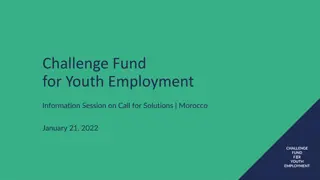 Youth Employment Fund Information Session in Morocco