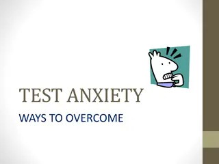 Overcoming Test Anxiety - Natural Ways to Manage Anxiety During Tests