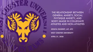 Relationship Between Anxiety and Body Image in Athletes