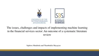 Challenges of Implementing Machine Learning in Financial Services