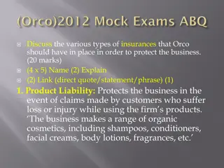Orco's Insurance Strategy for Business Protection