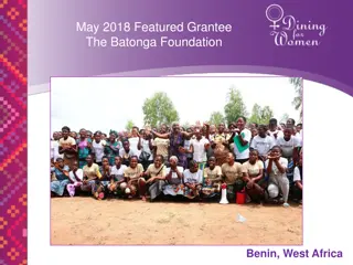The Batonga Foundation: Empowering Girls in Benin, West Africa