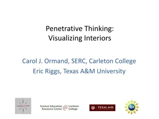 Penetrative Thinking in Geologic Structures Analysis
